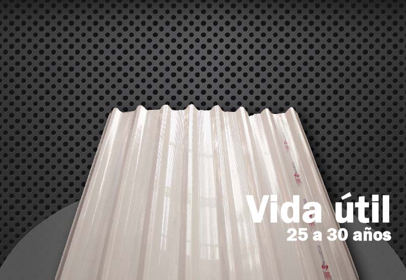 Lámina de Policarbonato Sólido Canal R101